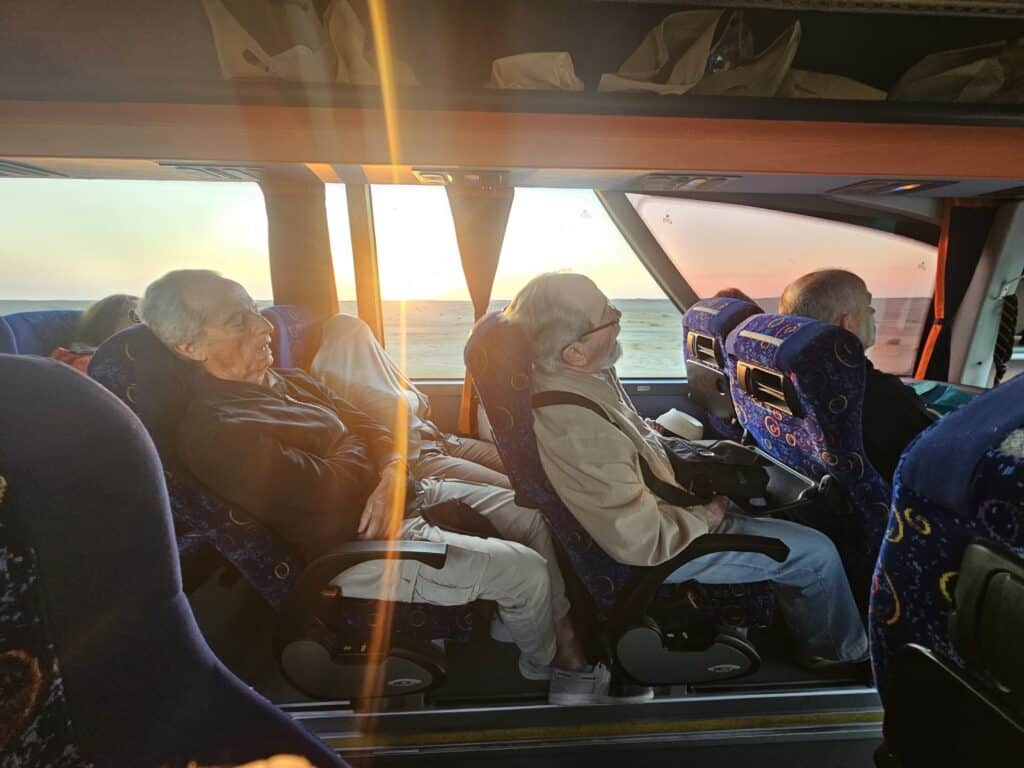 Autocarro para Abu Simbel